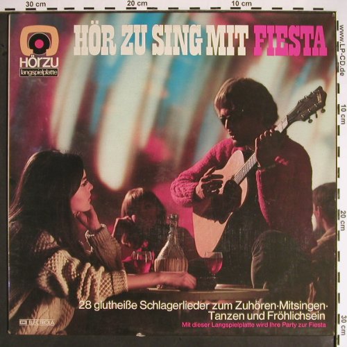V.A.HörZu - sing mit! Fiesta: Studio Orch.Paul Biste, Wellnitz..., HrZu(SHZE 396), D, 1973 - LP - V1471 - 4,00 Euro