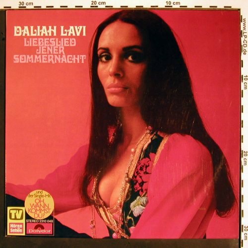 Lavi,Daliah: Liebeslied Jener Sommernacht, Polydor (2310 048), D, 1970 Typ: LP Best.-Nr.: V1526 Preis: 6,00 Euro