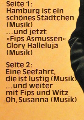 Asmussen,Fips: neue Witze mit (Nur für Erwachsene), Audi ton (6.22687 AD), D, 1973 Typ: LP Best.-Nr.: V1568 Preis: 6,00 Euro