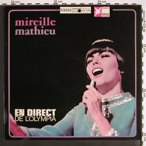 Mathieu,Mireille: En Direct de L'Olympia (live 1968), Barclay / Stern(MLP 15.302), D,  - LP - V1589 - 7,50 Euro