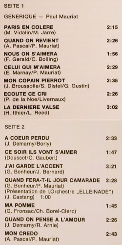 Mathieu,Mireille: En Direct de L'Olympia (live 1968), Barclay / Stern(MLP 15.302), D,  - LP - V1589 - 7,50 Euro