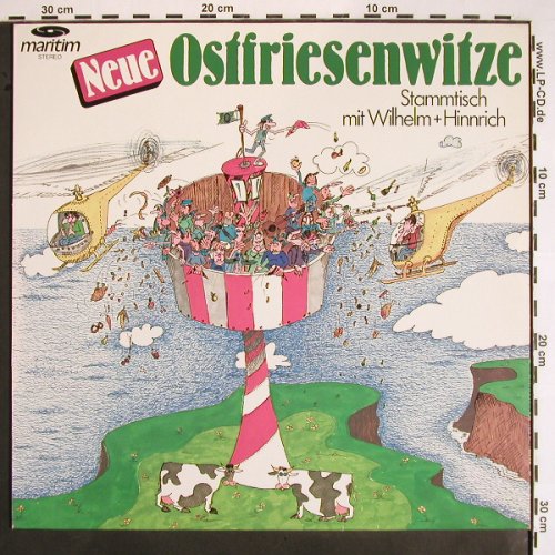 Wilhelm und Hinnrich: Neue Ostfriesenwitze, Maritim(47 443 NW), D, 1976 - LP - V1622 - 4,00 Euro