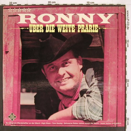 Ronny: Über die weite Prärie, Telefunken(SLE 14 553-P), D, 1969 - LP - V168 - 7,50 Euro