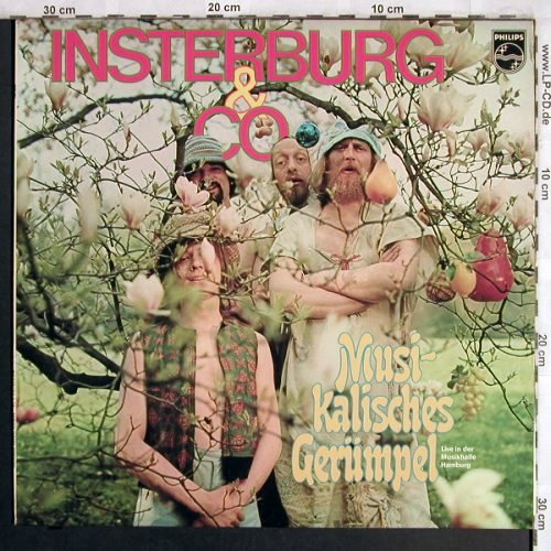 Insterburg & Co.: Musikalisches Gerümpel,Live Hamburg, Philips (6305 091), D, 1971 Typ: LP Best.-Nr.: V1696 Preis: 7,50 Euro