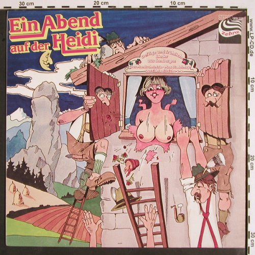 V.A.Ein Abend auf der Heidi: Mondschein Trio.. WeissenbacherTrio, Zebra(0091.577), D, 1979 - LP - V1733 - 5,00 Euro