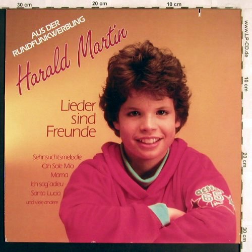 Martin,Harald: Lieder sind Freunde, Intercord(INT 165.003), D, co, 1986 - LP - V1736 - 5,00 Euro