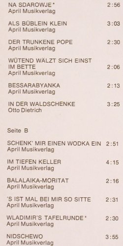 Rebroff,Ivan: Na Sdarowje, CBS(S 63 410), D, 1968 - LP - V175 - 5,00 Euro