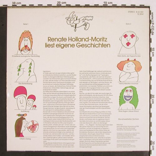 Holland-Moritz,Renate: Die schwatzhaften Sachsen, Litera (8 65 302), DDR, 1981 Typ: LP Best.-Nr.: V1832 Preis: 6,00 Euro