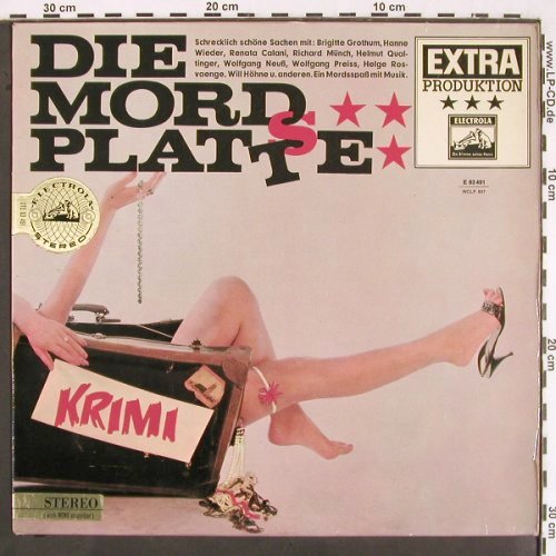 V.A.Die Mordsplatte: Neuss, Wieder, Qualtinger..., Elektra(SME 83491), D,  - LP - V2003 - 17,50 Euro