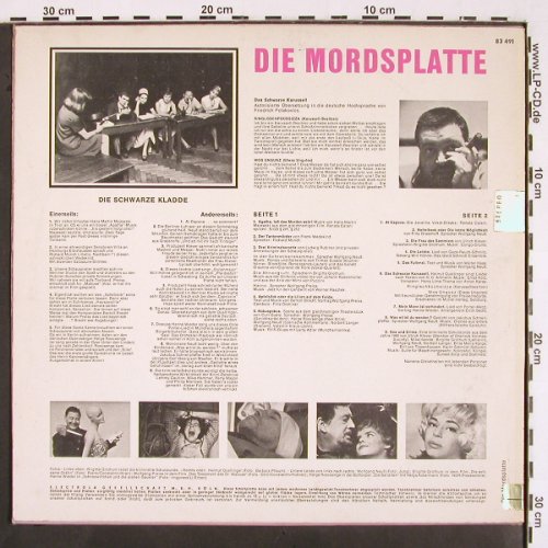 V.A.Die Mordsplatte: Neuss, Wieder, Qualtinger..., Elektra(SME 83491), D,  - LP - V2003 - 17,50 Euro