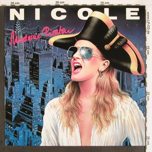Nicole: Moderne Piraten, Club Ed., Jupiter(833 643-1), D, 1987 - LP - V200 - 5,00 Euro