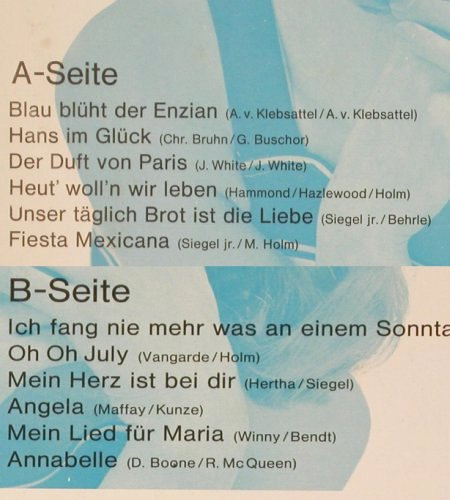V.A.Hit Box 1: Blau blüht der Enzian.. Cover Vers., MFP (MFP 5722), D Typ: LP Best.-Nr.: V2105 Preis: 4,00 Euro