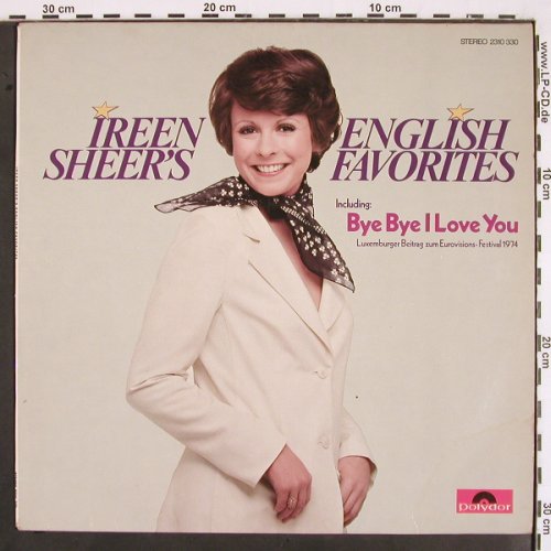 Sheer,Ireen: English Favorites, m-/vg+, Polydor(2310 330), D, 1974 - LP - V2144 - 6,00 Euro