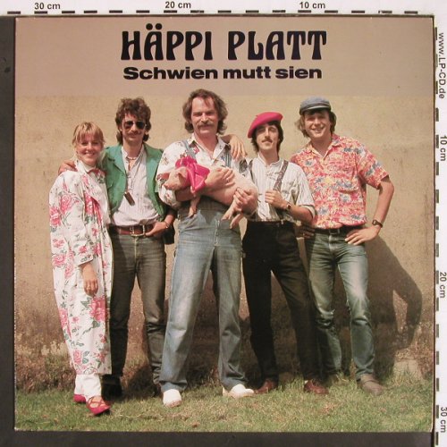Häppi Platt: Schwien mutt sien, Brook(6516), D, 1986 - LP - V2163 - 7,50 Euro