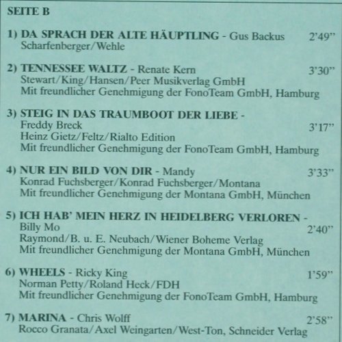 V.A.Goldene Oldies Folge 2: Dorthe... Chris Wolff, 14 Tr., Koch (D 121 842), D, 1988 Typ: LP Best.-Nr.: V2264 Preis: 4,00 Euro