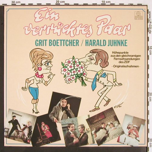 Boettcher,Grit / Harald Juhnke: Ein verücktes Paar, Ariola(203 195-365), D, 1980 - LP - V2287 - 7,50 Euro