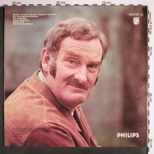 von Manger,Jürgen: Tegtmeiers Knüller, Foc, Philips (6623 020), D, Ri Typ: 2LP Best.-Nr.: V2361 Preis: 9,00 Euro