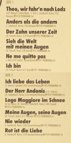 Leandros,Vicky: Die Welt der Stars & Hits, Fontana (6433 605), D Typ: LP Best.-Nr.: V2383 Preis: 5,00 Euro