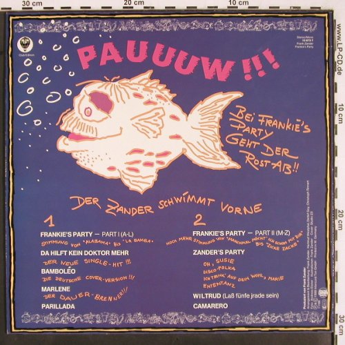 Zander,Frank: Frankie's Party, Blow Up,Club Ed.(15 673 7), D, 1988 - LP - V2477 - 6,00 Euro