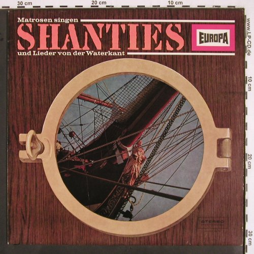V.A.Shanties und Lieder von der: Waterkant, P.Oldenburg...Jakschtat, Europa (E 157), D, 15Tr. Typ: LP Best.-Nr.: V2485 Preis: 5,00 Euro