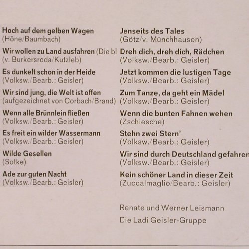 Leismann,Renate & Werner: ...aber der Wagen der rollt,vg+/vg+, Mercato(76 963), D,  - LP - V2586 - 4,00 Euro