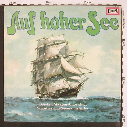Maaten-Chor,Jan singt Shanties...: Auf Hoher See, Europa(E 145), D,  - LP - V2613 - 7,50 Euro