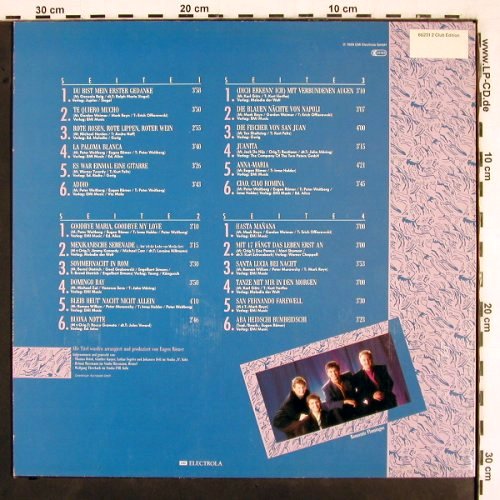 Romantic Flamingos: Du bist mein erster Gedanke, Electrola, Club Edition (66231 2), D, 1989 Typ: 2LP Best.-Nr.: V2666 Preis: 5,00 Euro
