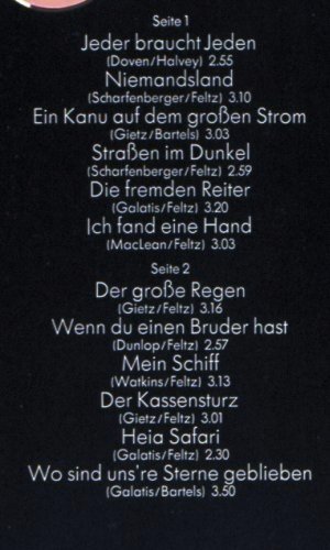 Cindy & Bert: Jeder braucht jeden, Foc, BASF Cornet (20 21038-3), D, 1972 Typ: LP Best.-Nr.: V2668 Preis: 9,00 Euro