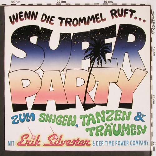 Silvester,Eric & Time Power Company: Wenn die Trommel ruft, time-power(786), D,  - LP - V2669 - 7,50 Euro