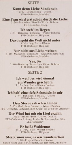 Leander,Zarah: Die Großen Erfolge von Gestern, Ariola (89 067 ZU), D, 1976 Typ: LP Best.-Nr.: V276 Preis: 5,00 Euro