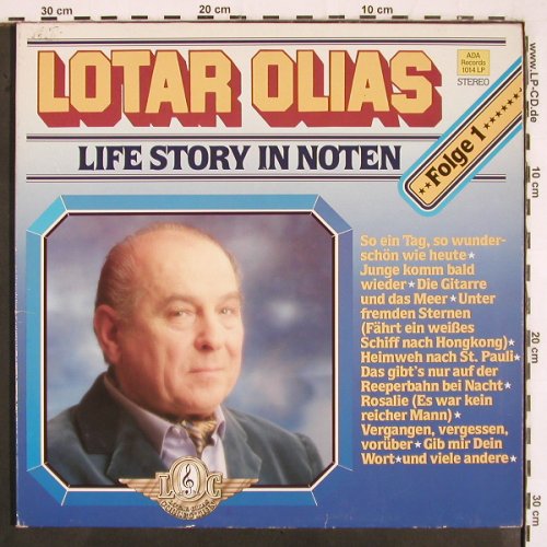 Olias,Lotar: Lifestory In Noten Folge 1, Foc, ADA 1014 (811 588-1), D Typ: LP Best.-Nr.: V2918 Preis: 6,00 Euro