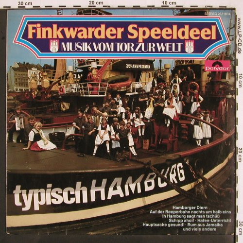 Finkwarder Speeldeel: Typisch Hamburg, Polydor(2371 834), D, 1977 - LP - V2933 - 7,50 Euro