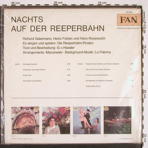 V.A.Nachts auf der Reeperbahn: Richard Gatermann,H.Fabian..,FS-New, FAN (555 334), D, sealed Typ: LP Best.-Nr.: V3045 Preis: 9,00 Euro