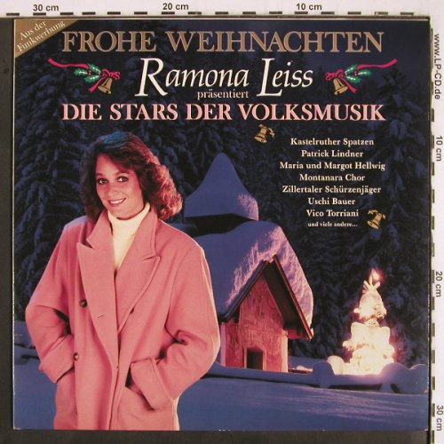 V.A.Frohe Weihnachten: Ramona Leiss prä.Stars d Volksmusik, Polydor (511 265-1), D, 1991 Typ: LP Best.-Nr.: V3058 Preis: 5,00 Euro