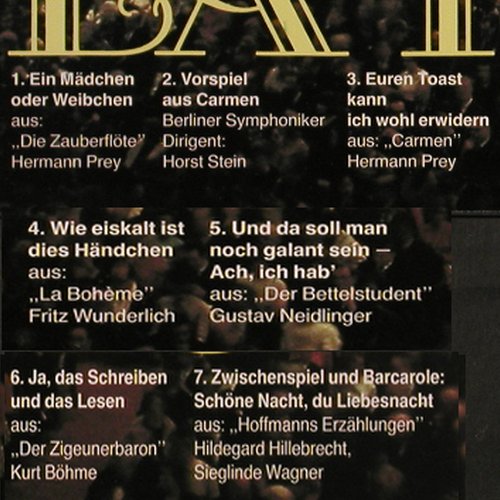 V.A.La Paloma / LaMusica-Operrette: Seefahrer-Lieder u.Shanties / Oper., SKS Design (F 666 675), D Typ: LP Best.-Nr.: V3087 Preis: 4,00 Euro