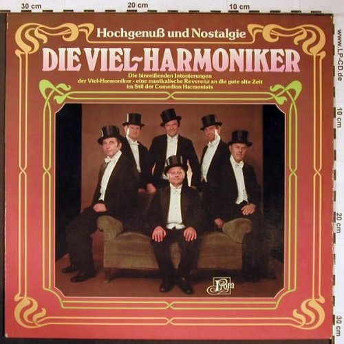 Viel-Harmoniker: Hochgenuß und Nostalgie, Teldec/Prom (6.22908 AS), D, 1976 Typ: LP Best.-Nr.: V3193 Preis: 5,00 Euro