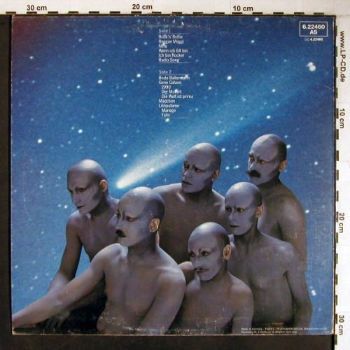 Lindenberg,Udo & Panik Orch.: Galaxo Gang, m /vg+, Telefunken (6.22460 AS), D, 1976 Typ: LP Best.-Nr.: V3583 Preis: 7,50 Euro