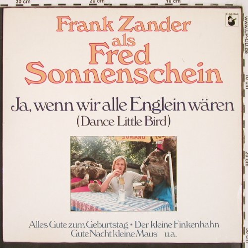 Zander,Frank: Ja,wenn wir alle Engel wären, Hansa (204 097-315), D, 1981 Typ: LP Best.-Nr.: V3585 Preis: 5,00 Euro