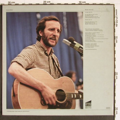 Wader,Hannes: Wieder Unterwegs, Foc, Pläne (88173), D, 1979 Typ: LP Best.-Nr.: V371 Preis: 7,50 Euro