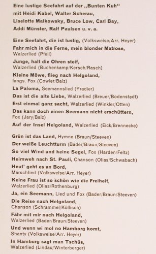 V.A.Kleine Möwe,flieg nachHelgoland: Eine lustige Seefahrt... Bunten Kuh, Ariola (70 640 IU), D, Mono Typ: LP Best.-Nr.: V3752 Preis: 7,50 Euro