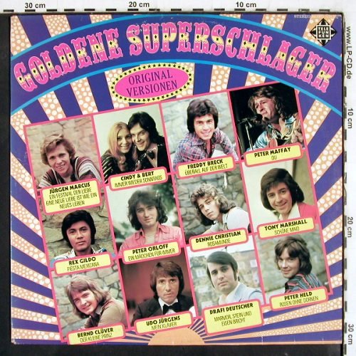 V.A.Goldene Superschlager: Dennie Christian... Udo Jürgens, Telefunken(538.102), NL, 1975 - LP - V3966 - 5,00 Euro