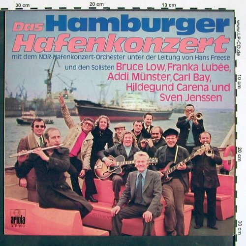 V.A.Das Hamburger Hafenkonzert: NDR-Hafenorchester, Ltg:Hans Freese, Ariola(89 743 OT), D, 1976 - LP - V4169 - 6,00 Euro