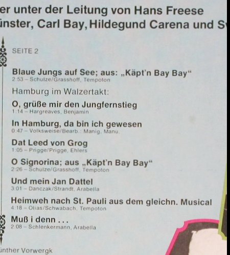 V.A.Das Hamburger Hafenkonzert: NDR-Hafenorchester, Ltg:Hans Freese, Ariola(89 743 OT), D, 1976 - LP - V4169 - 6,00 Euro