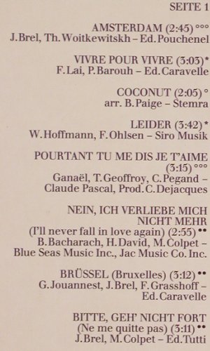 List,Lisbeth: Das Beste, Intercord (INT 160.091), D, 1977 Typ: LP Best.-Nr.: V436 Preis: 7,50 Euro