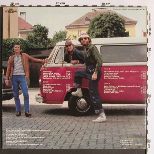 Mey,Reinhard: Tournee, Foc, Intercord(INT 180.062), D, 1981 - 2LP - V600 - 9,00 Euro