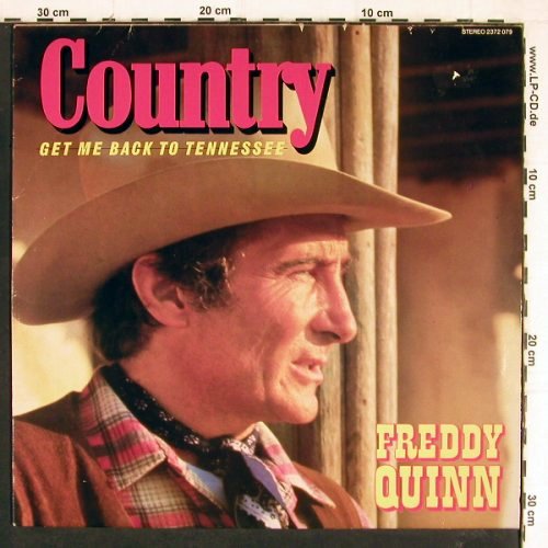 Quinn,Freddy: Country, Get me back to Tennessee, Polydor(2372 079), D, m-/vg+, 1981 - LP - V674 - 6,00 Euro