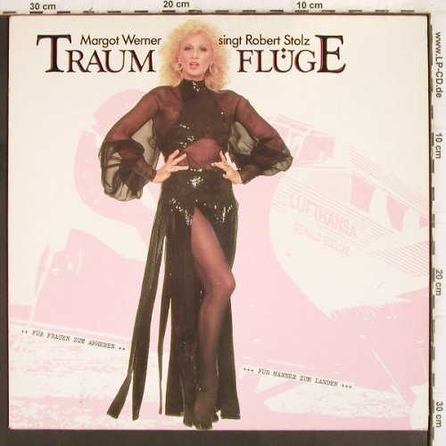 Werner,Margot: Traumflüge, singt Robert Stolz, Teldec (6.26668 AS), D,+Collage, 1987 Typ: LP Best.-Nr.: V704 Preis: 5,00 Euro