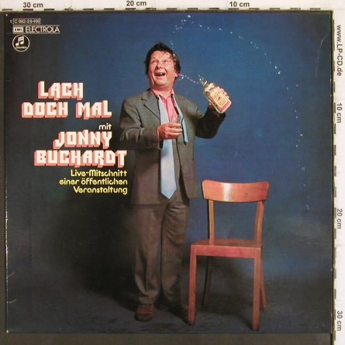Buchardt,Jonny: Lach doch mal mit (live), vg+/m-, EMI (C 062-29 496), D, 1973 Typ: LP Best.-Nr.: V747 Preis: 5,00 Euro