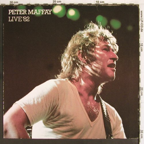 Maffay,Peter: Live'82 + Poster, Metronome(0060.523), D, 1982 - LP - V767 - 6,00 Euro