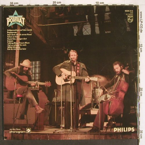 Wader,Hannes: Das Portrait, Foc, Philips (6305 313), D Typ: LP Best.-Nr.: V79 Preis: 6,00 Euro